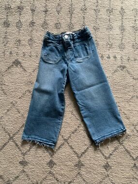 Zara Wide Leg Kids Denim Jeans